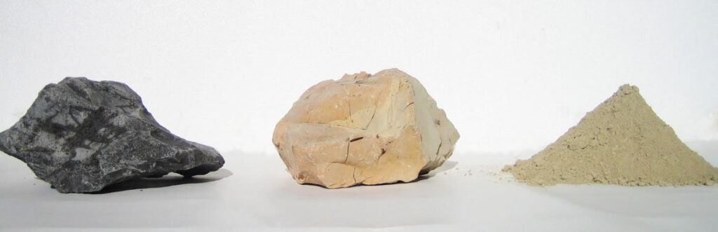 Anthrazitkohle – Kalkstein – Tonminerale: Die klassischen Rohstoffe zur Herstellung der Naturzemente
